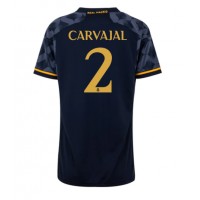 Real Madrid Daniel Carvajal #2 Replika Bortatröja Dam 2023-24 Kortärmad